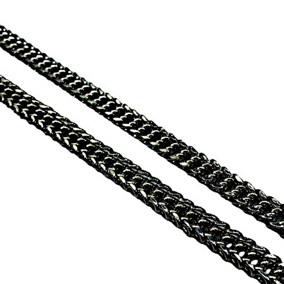 Authentic Saint Laurent 07 Slimane Rare Runway Silver Plated Chain Suspenders - Picture 3 of 6